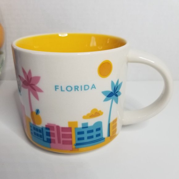 Starbucks 2015 You Are Here Collection Florida Mug